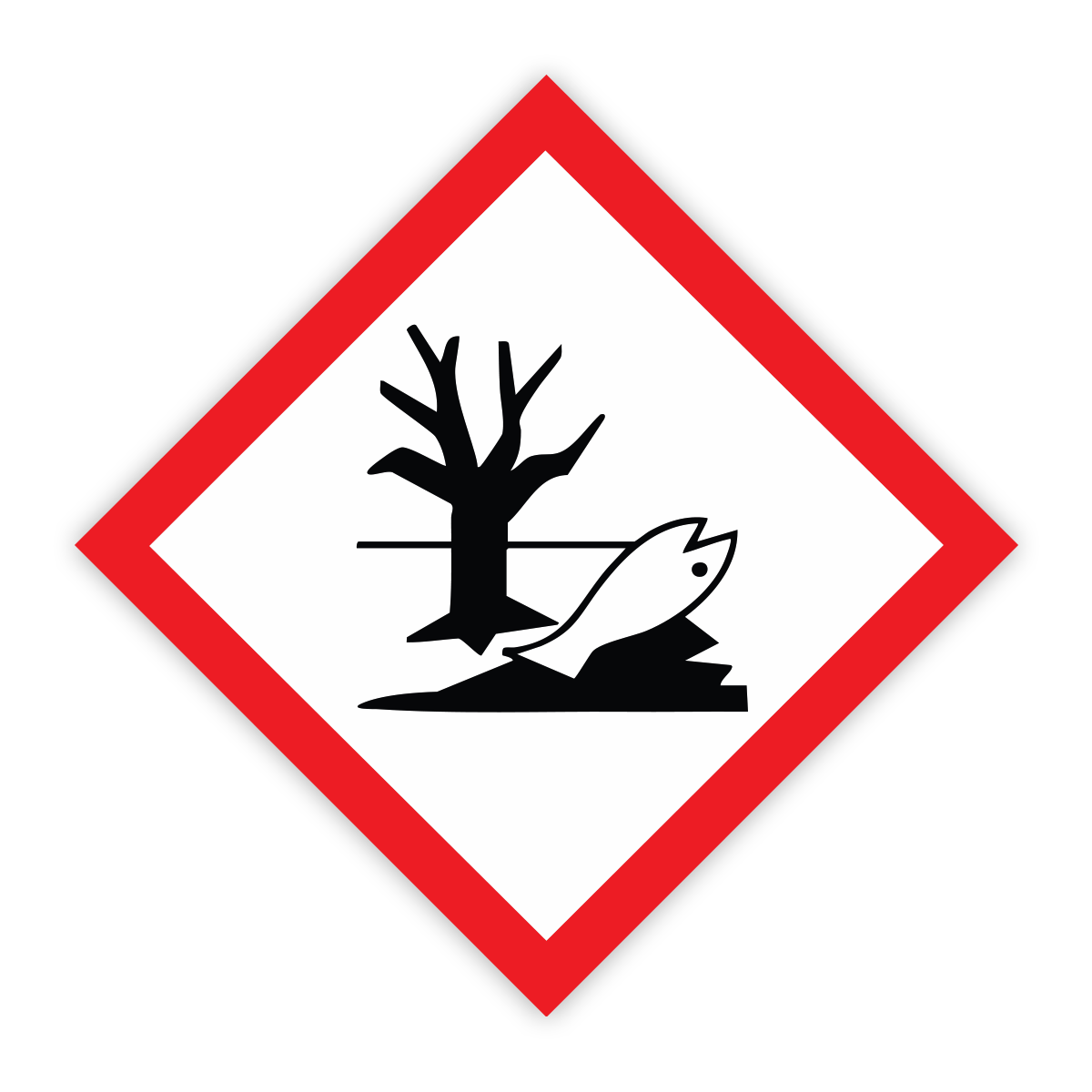 GHS09 Environmentally Hazardous Label