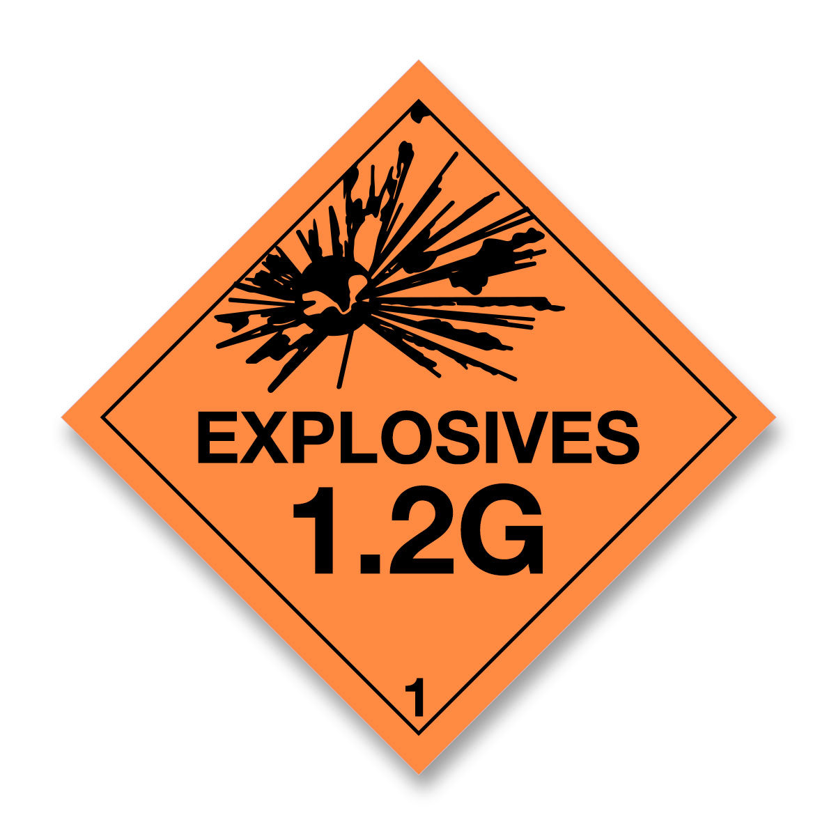 V1.2G Hazard Label