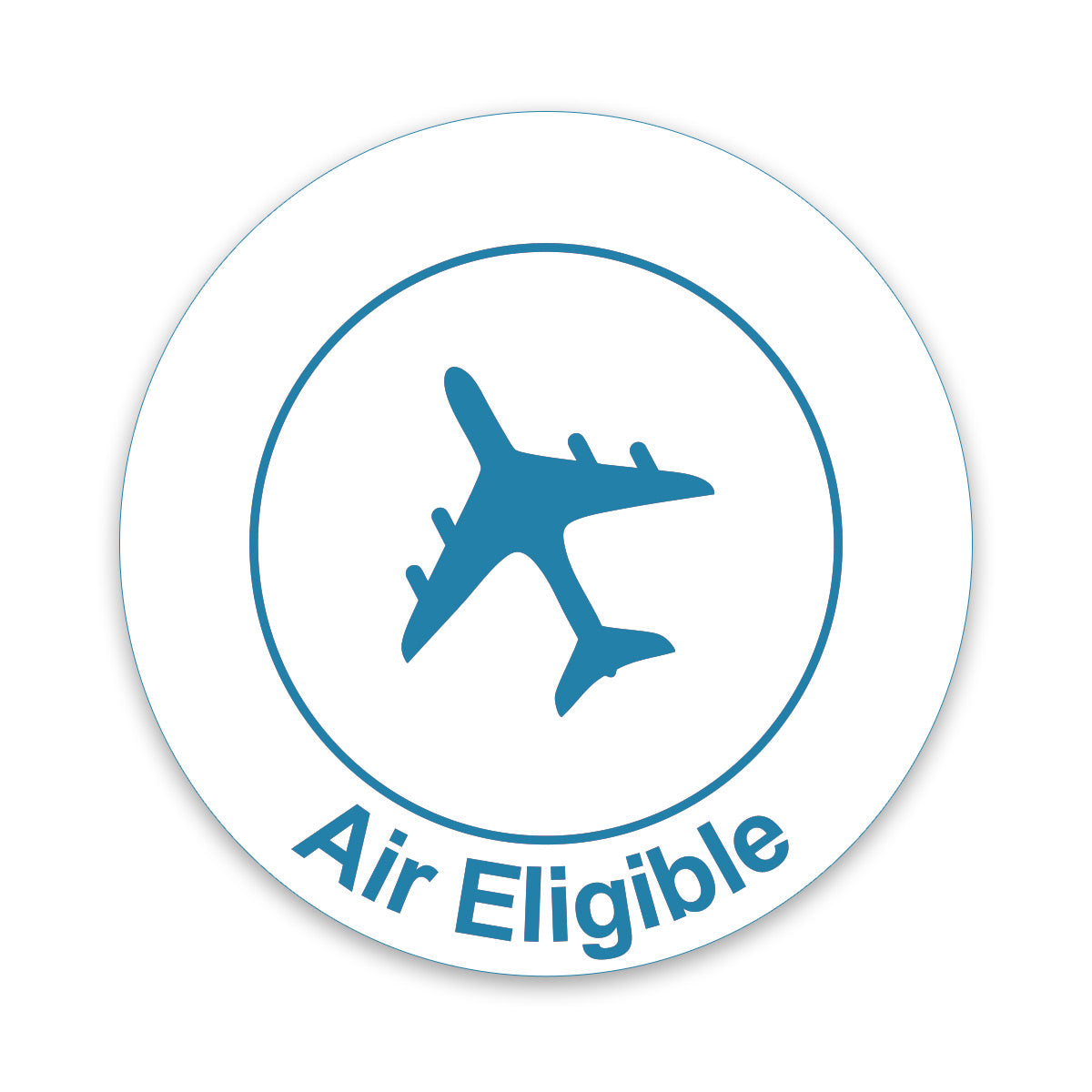Air Eligible Handling Label - 35mm Diameter - Rolls of 250