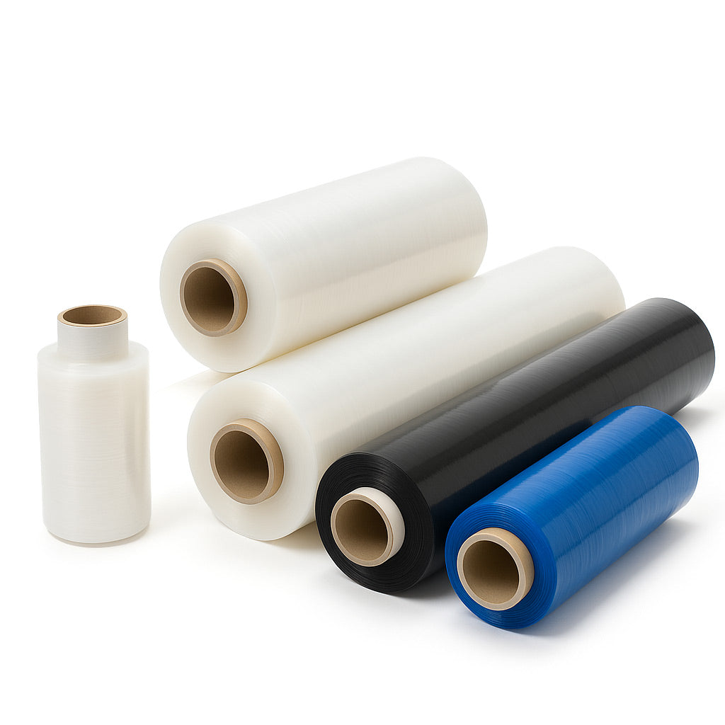 Black Pallet Wrap 500mm x 250 meters