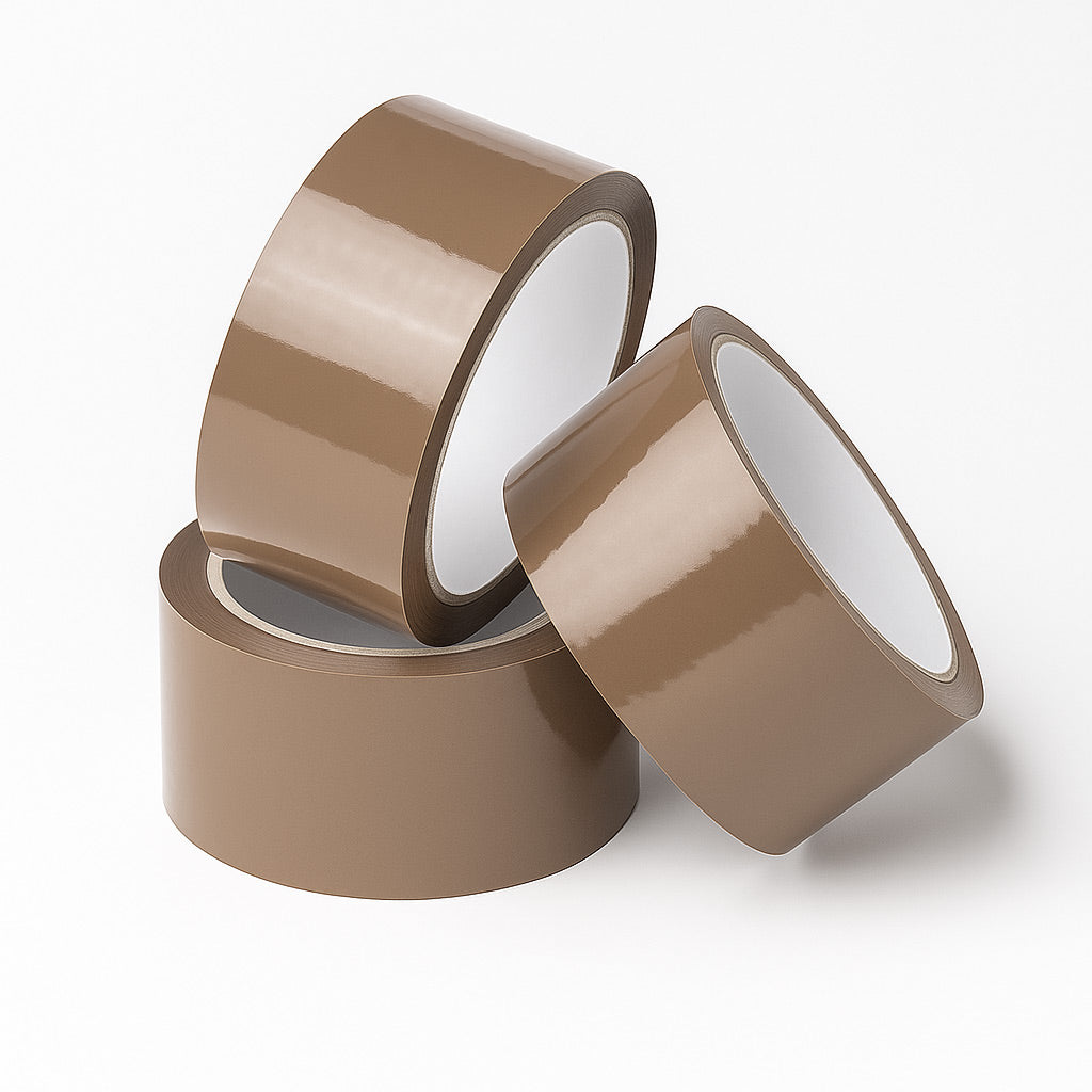 Brown Acrylic Tape  48mm x 66m