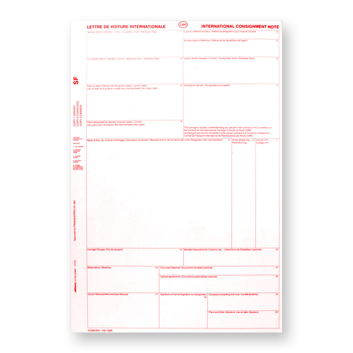 CMR 4 Part Tipped Sets