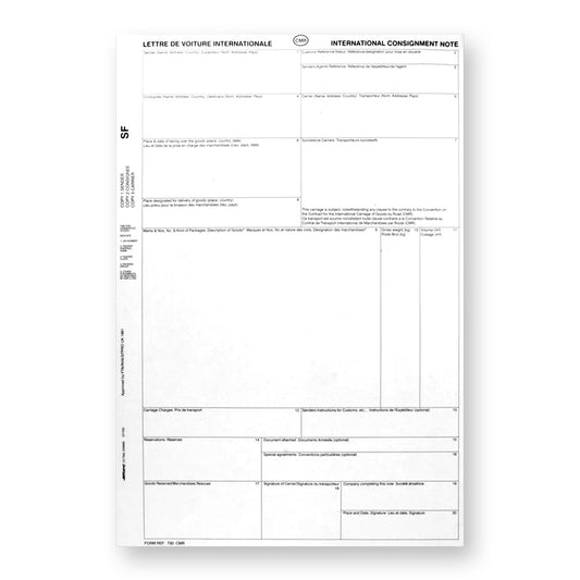 CMR Laser Loose Leaf - 4 Part NCR