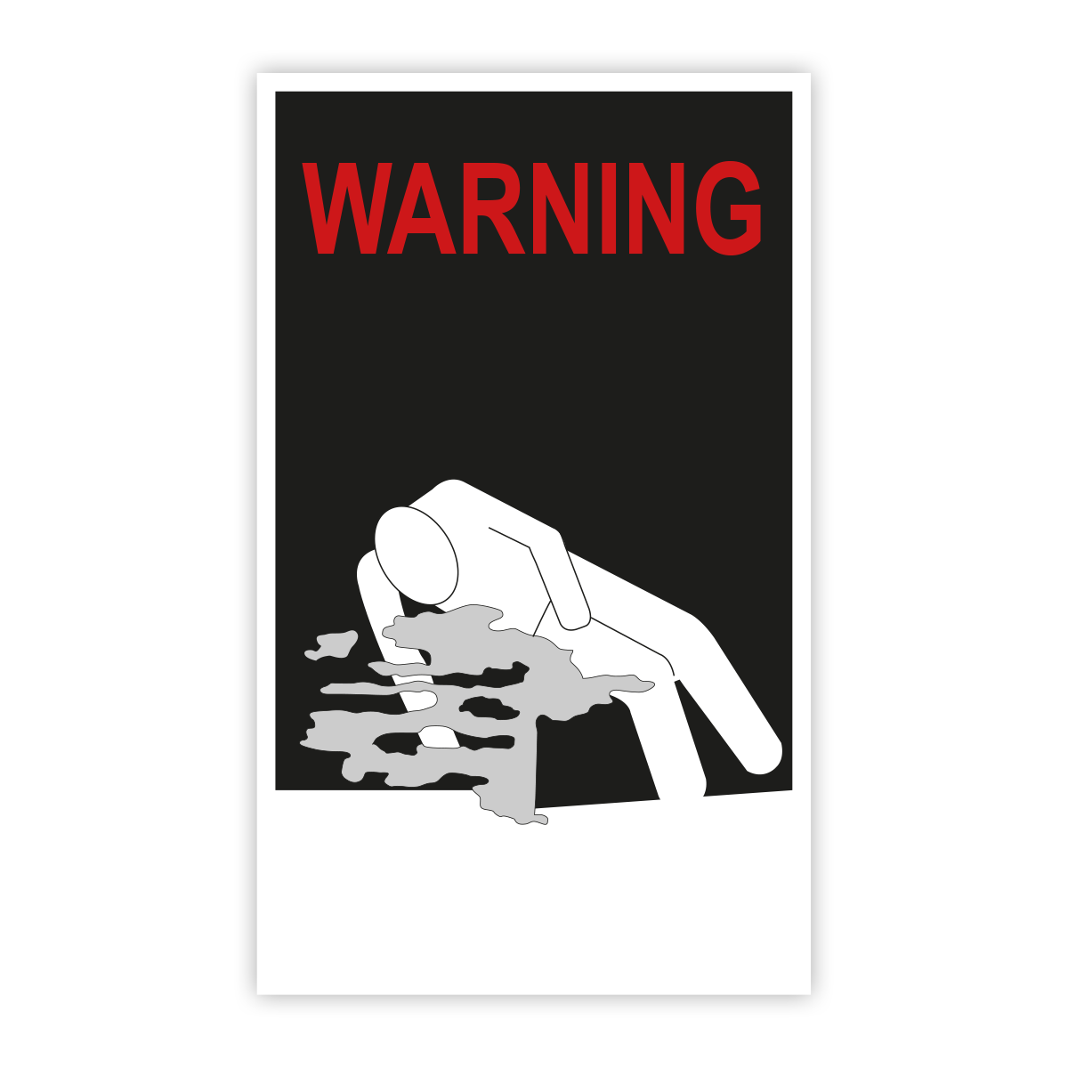 Asphyxiation Warning Label 250mm x 150mm