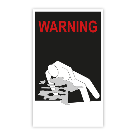 Asphyxiation Warning Label 250mm x 150mm