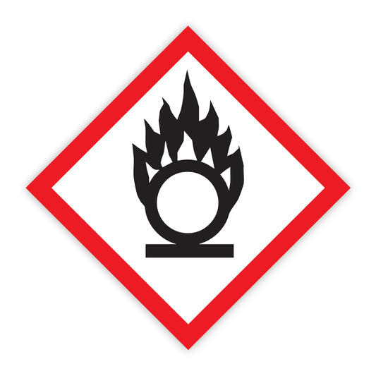 GHS03 Oxidiser Label