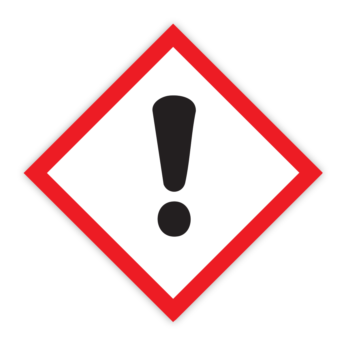 GHS07 Irritant Label