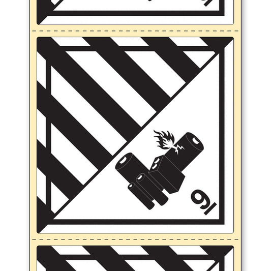 Lithium Battery Hazard Label Class 9