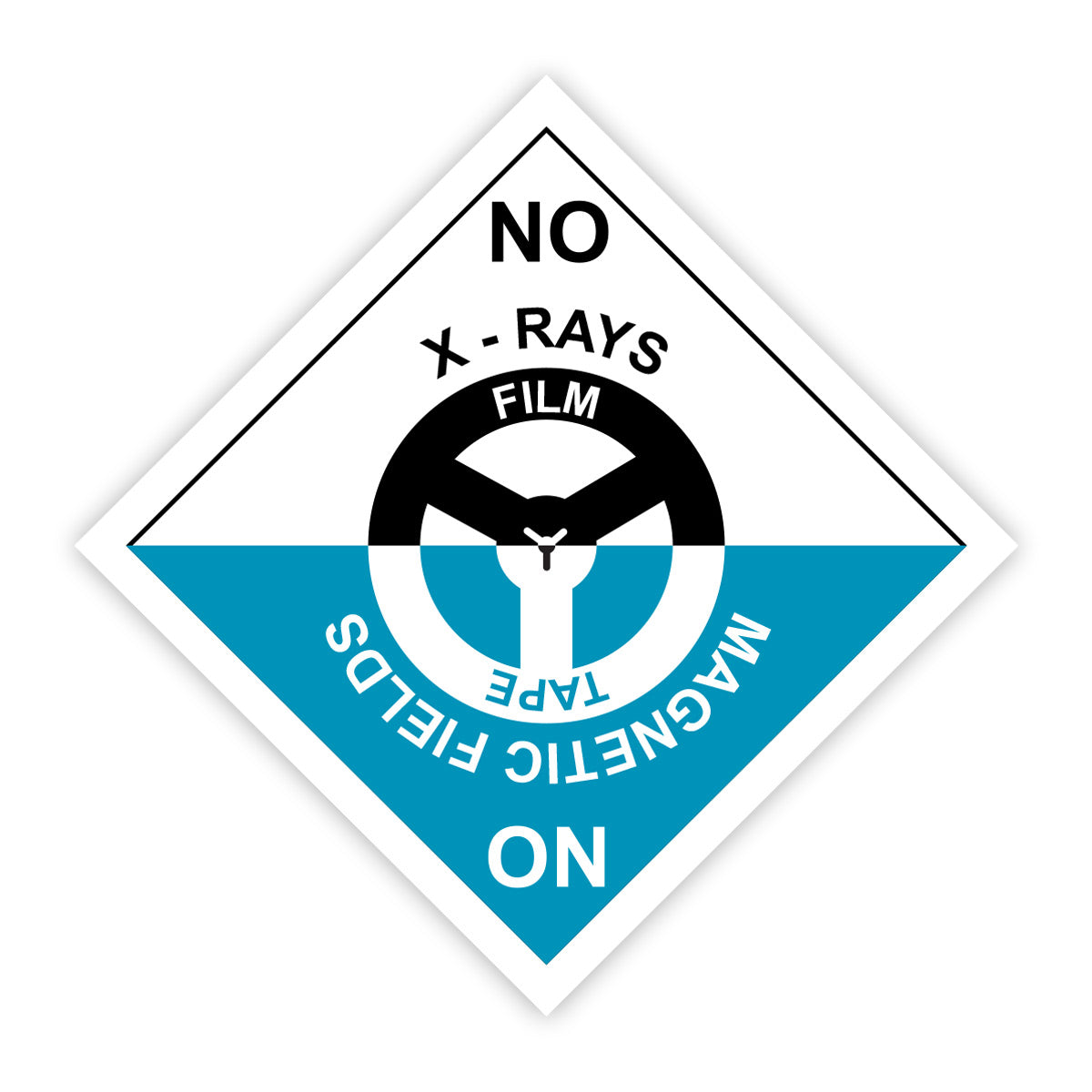 Rays/No Magnetic Handling Label
