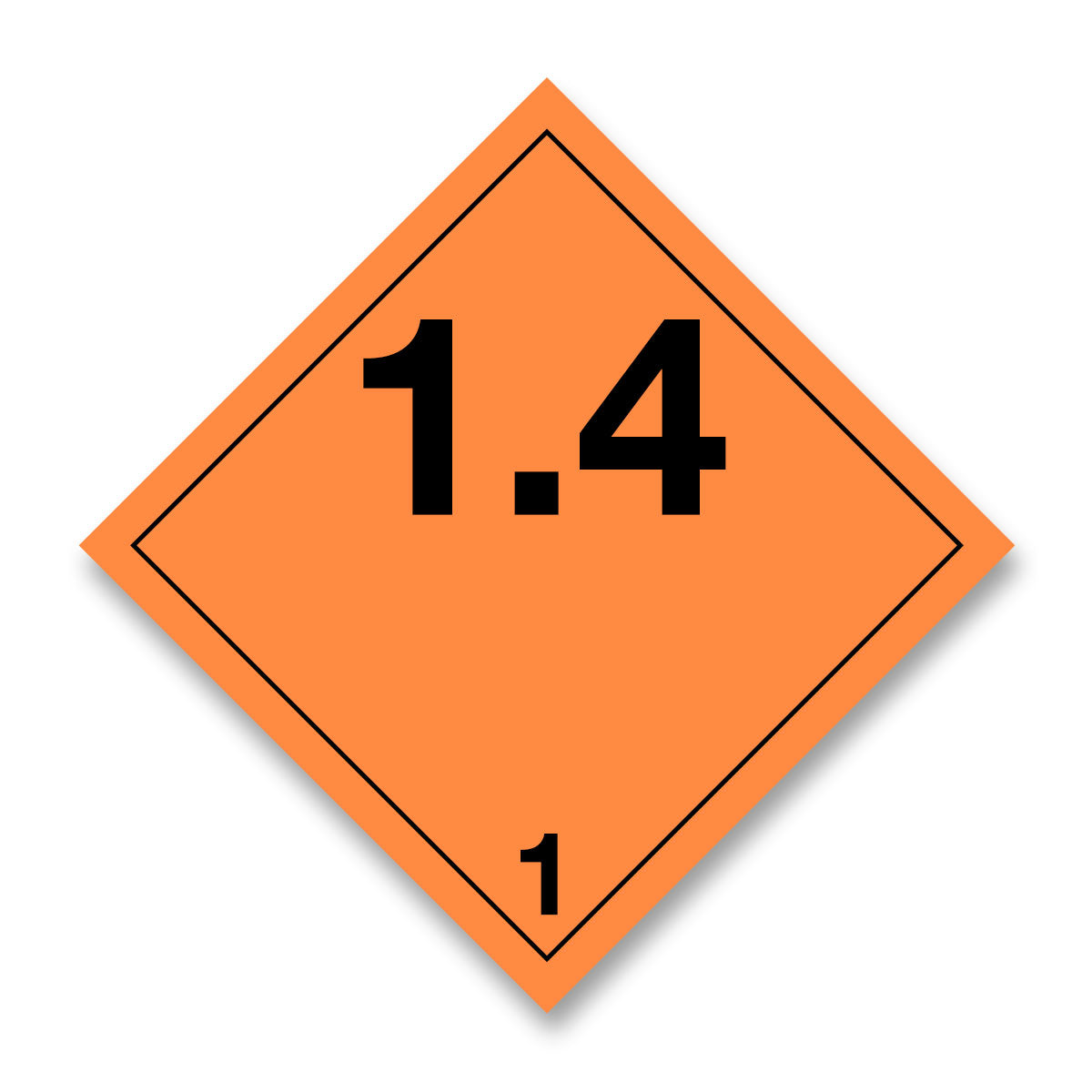 V1.4N Hazard Label